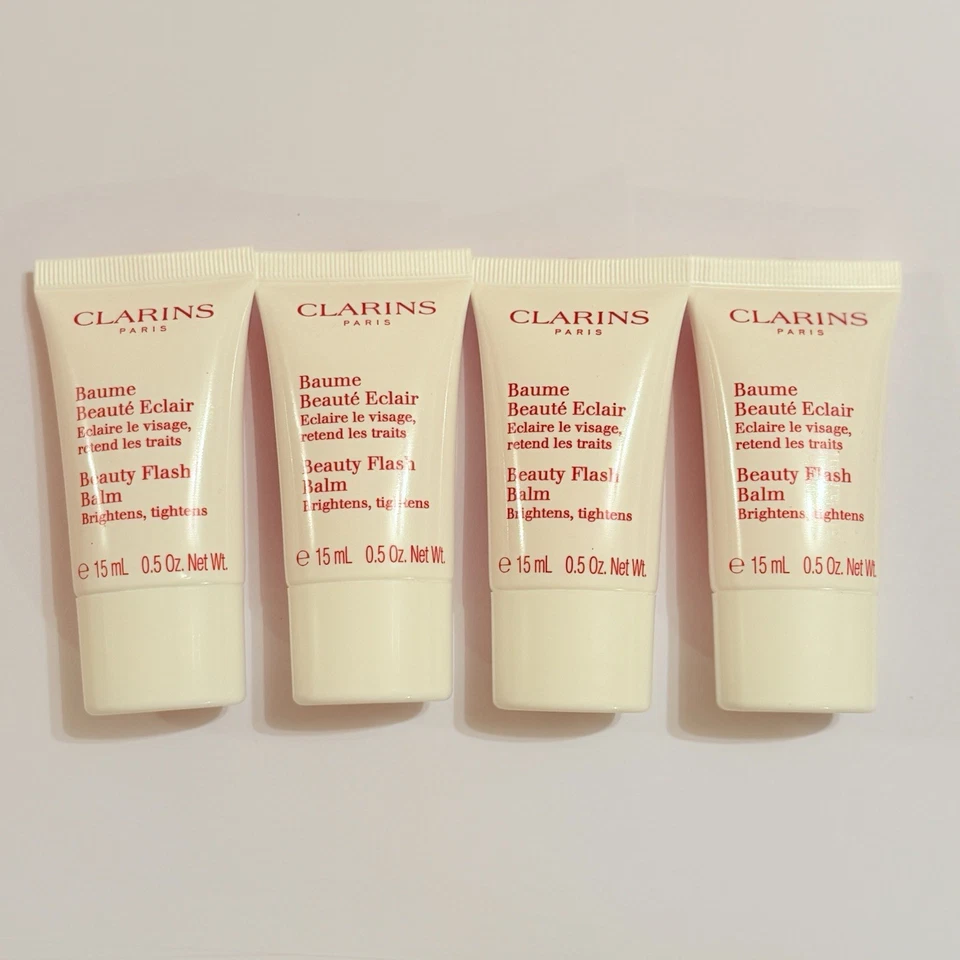 Clarins Beauty Flash Balm 4 x 15ml = 60ml (Sealed, No Box) - image 1 of 1