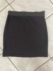 Women’s Black Quiz Tube Style Skirt Size 14 Excellent Condition - Picture 1 of 4