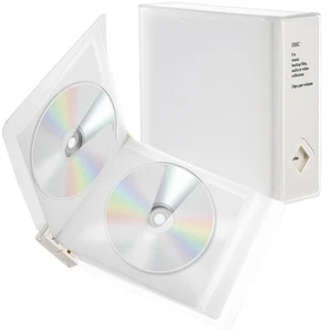CD Storage Box Unit Holder Case Travel Organizer Holders for Home - Afbeelding 1 van 11