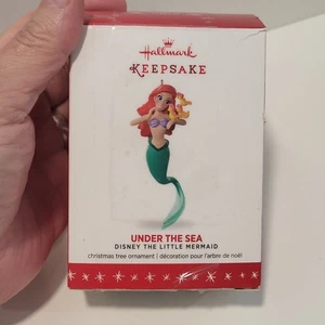 Hallmark Keepsake Ornament 2016 Under The Sea The Little Mermaid  - Picture 1 of 9