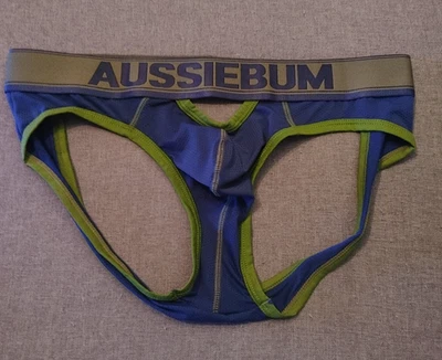 Brand new Blue-Green jockstrap underwear men AussieBum M - Image 1 of 3