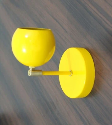 Mid Century Style Painted eyeball shade Wall sconce light vanity light - Image 1 of 4