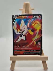 Cinderace V 043/264 Rare Pokémon TCG | Fusion Strike Pokemon - Picture 1 of 2