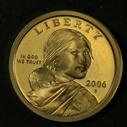 2006-S Proof Sacagawea Dollar Cover