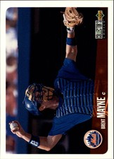 1996 Collector's Choice New York Mets Baseball Card #622 Brent Mayne
