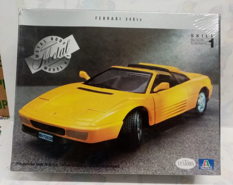 ITALERI 1/24 -FERRARI 348 TS GIALLO - 7106 - Immagine 1 di 1