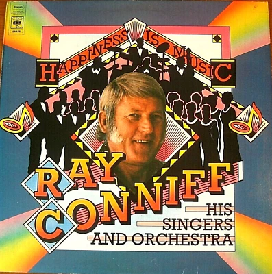 Ray Conniff - Happiness Is Music - 1st Pressing - 1973 CBS 12" Vinyl LP  V/Good+ - Image 1 of 4