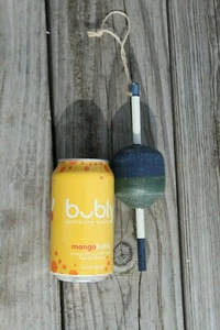 Vintage Style Commercial Fishing Buoy Net Marker Weathered Look Wood, WF-1 - Picture 1 of 10
