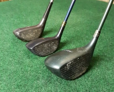 YONEX ADX Ladies Flex FL 2.0 Driver + FL 100 Fairway 5 & 7 Woods Right Handed - Image 1 of 4