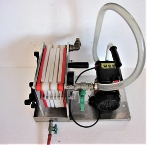 Wein Schnaps Plattenfilter Schnapsfilter 20 x 20 cm 220 V Schichtenfilter - Bild 1 von 6