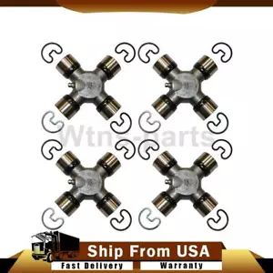 Front Rear Shaft All Joints U-Joints 4PCS For Ford Expedition 5.4L 4WD 2007-2012 - Picture 1 of 5