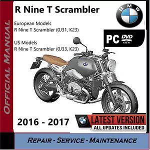 BMW R Nine T Scrambler Workshop Service Manual 2016 - 2017 K23 09/2017 Edition - Picture 1 of 8