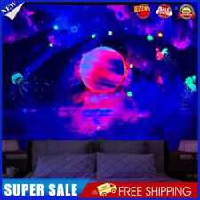 Fluorescent Tapestry Planet Wall Hanging Bedroom Room Tapestries (100x75cm)