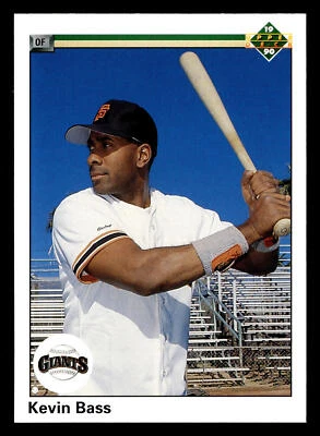 Kevin Bass 1990 Upper Deck #793 San Francisco Giants BASEBALL BUY3GET1FREE - Image 1 of 2