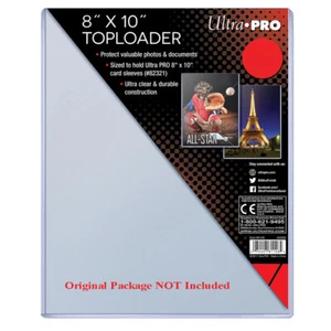 Protección Ultra Pro Acrílico Toploader para 8 x 10 Documento Fotográfico Ultra Transparente NUEVO - Imagen 1 de 1