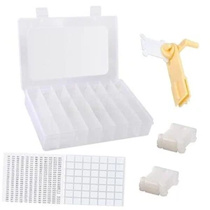 Embroidery Floss Organizer, Cross Stitch Thread Storage Box Tools - Bobbin - Picture 1 of 7