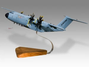 Airbus Military A400M Solid Mahogany Wood Handcrafted Display Model - Picture 1 of 12