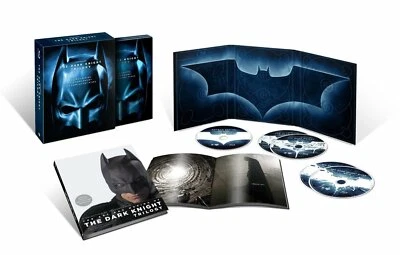 The Dark Knight Trilogy(Blu-ray,3 Film+64-Page Excerpt,Limited Edition Gift Set) - Image 1 of 4