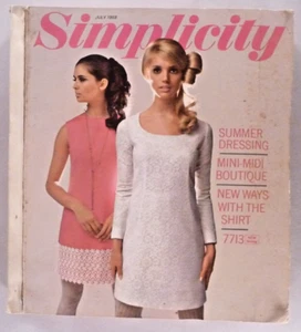 Simplicity Patterns CATALOG - 1968 ~~ large store counter pattern book - Picture 1 of 7