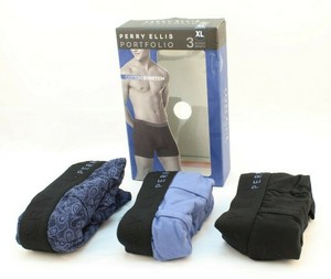 perry ellis boxers 3 pack