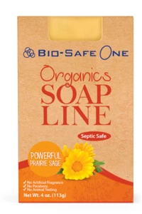 Bio-Safe One, Inc. - Powerful Praire Sage Natural Organic Soap Bar 4 oz - Picture 1 of 15
