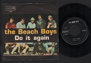 7" BEACH BOYS DO IT AGAIN / WAKE THE WORLD 1968 ITALY CAPITOL SURF PSYCHEDELIC - Picture 1 of 1