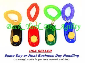 Hunde Klick Button Trainer, Gehorsamstrainingshilfe & Anleitung, Clicker, Katze, Haustier - Bild 1 von 7