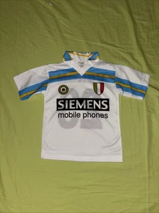 S.S. LAZIO VERON THROWBACK SHORT SLEEVE T SHIRT KIDS BABY INFANT 1 Year JERSEY - Picture 1 of 5