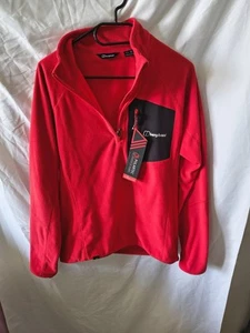 Berghaus Polartec 100 Series Fleece Jacket Red Size S - Picture 1 of 8