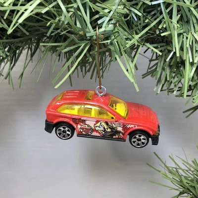 MATCHBOX 2009 Spongebob Squarepants City Police Car Rare Christmas Ornament - Image 1 of 4