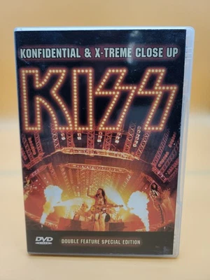 KISS - Konfidential X-treme Close Up (DVD, 2005) Double Feature Special Edition Foto 1 de 4