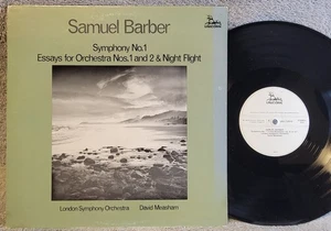 Samuel Barber - Symphony No. 1 - OG 1978 Stereo LP - Classical - NM - Picture 1 of 2