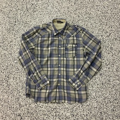 Vintage Y2K Volcom Plaid Long Sleeve Collared Button Down Shirt Sz Large - Image 1 of 4