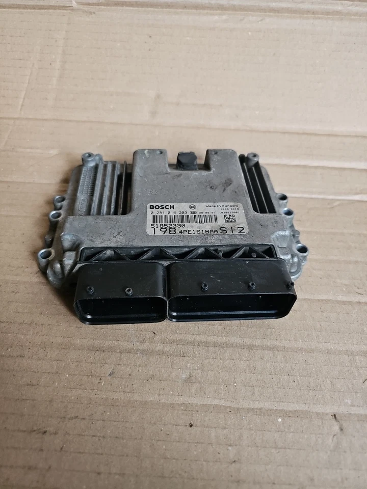51852330 CENTRALINA MOTORE FIAT BRAVO 198 1.6 D 88KW BOSCH 0281016203 4PE161BAA - Immagine 1 di 2