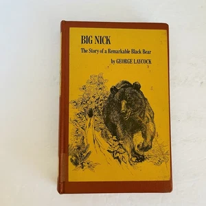 Vintage 1967 “Big Nick Story Of A Remarkable Bear” George Laycock Children’s 1st - Picture 1 of 22