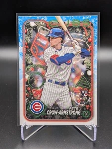 2024 Topps Holiday PETE CROW-ARMSTRONG #H136 Rookie RC Chicago Cubs - Bild 1 von 2