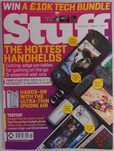 Stuff magazine Nov 2025 The Hottest handhelds for gamin on the go + iPhone Air - Picture 1 of 1