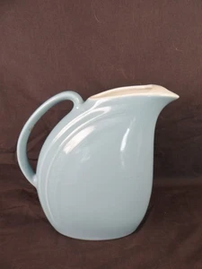 Vintg Hall Pottery McCormick Light Blue Pitcher, Farmhouse ,Cottage Core, Retro - Picture 1 of 4