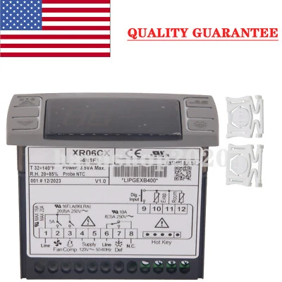XR06CX-4N1F1 For Dixell Thermostat Temperature Controller Freezer Refrigerator - Image 1 of 4
