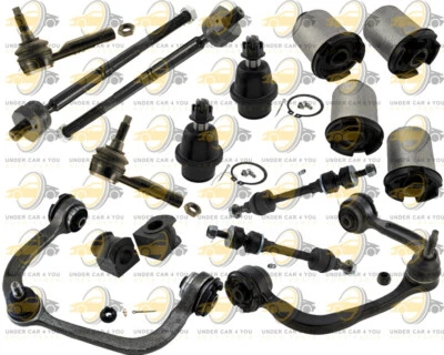 Kit de extremo delantero Ford F-150 FX2 5,4 L brazos superiores extremos de cremallera rótulas barra estabilizadora enlace Foto 1 de 4