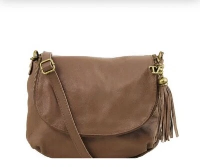 tuscany leather Crossbody/shoulder Bag With Adjustable Strap Plenty of Pockets - Image 1 of 4