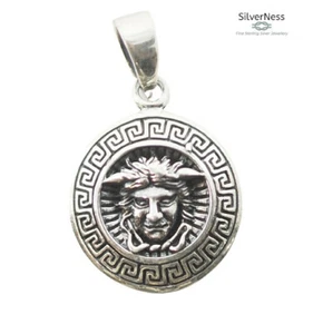 SilverNess Jewellery Medusa Pendant: 925 Sterling Silver - Picture 1 of 4