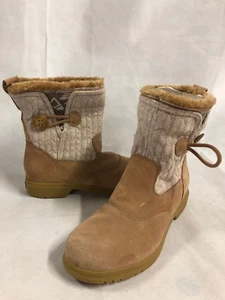 KEDS  Women’s Snow Boots, Tan, Size 6 M Eur 36 - Picture 1 of 9