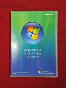 Microsoft Windows Vista Anytime Upgrade Disc 32 bit DVD with Key - Picture 1 of 3