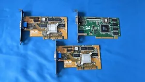 Asus V3000ZX RIVA 128ZX ATI Vintage Graphics card AGP 2x - 3 pieces - Picture 1 of 2