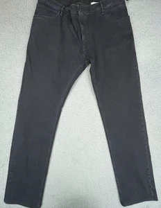 Atelier Munro Candiani Denim Jeanshose Herren 38 x 32 schwarz Made in Italy - Bild 1 von 23