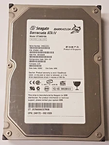 40 GB Ide Seagate barracuda IV ST340016A P-Ata 7200rpm 2MB HDD 3.5 " Hard Drive - Picture 1 of 1
