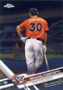 (9) 2017 Topps Chrome Update MICHAEL CONFORTO All Star LOT #HMT44 Mets - Picture 1 of 1