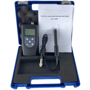 Probador de campo magnético DC Gaussmeter Tesla Tesla Tesla Tesla Tesla Sensor 0~200mT~2000mT - Imagen 1 de 17