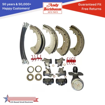 For 1956 Chrysler Brake Master Cylinder & Hoses Rebuild Kit 12 x 2 1/2 Inch - Image 1 of 4